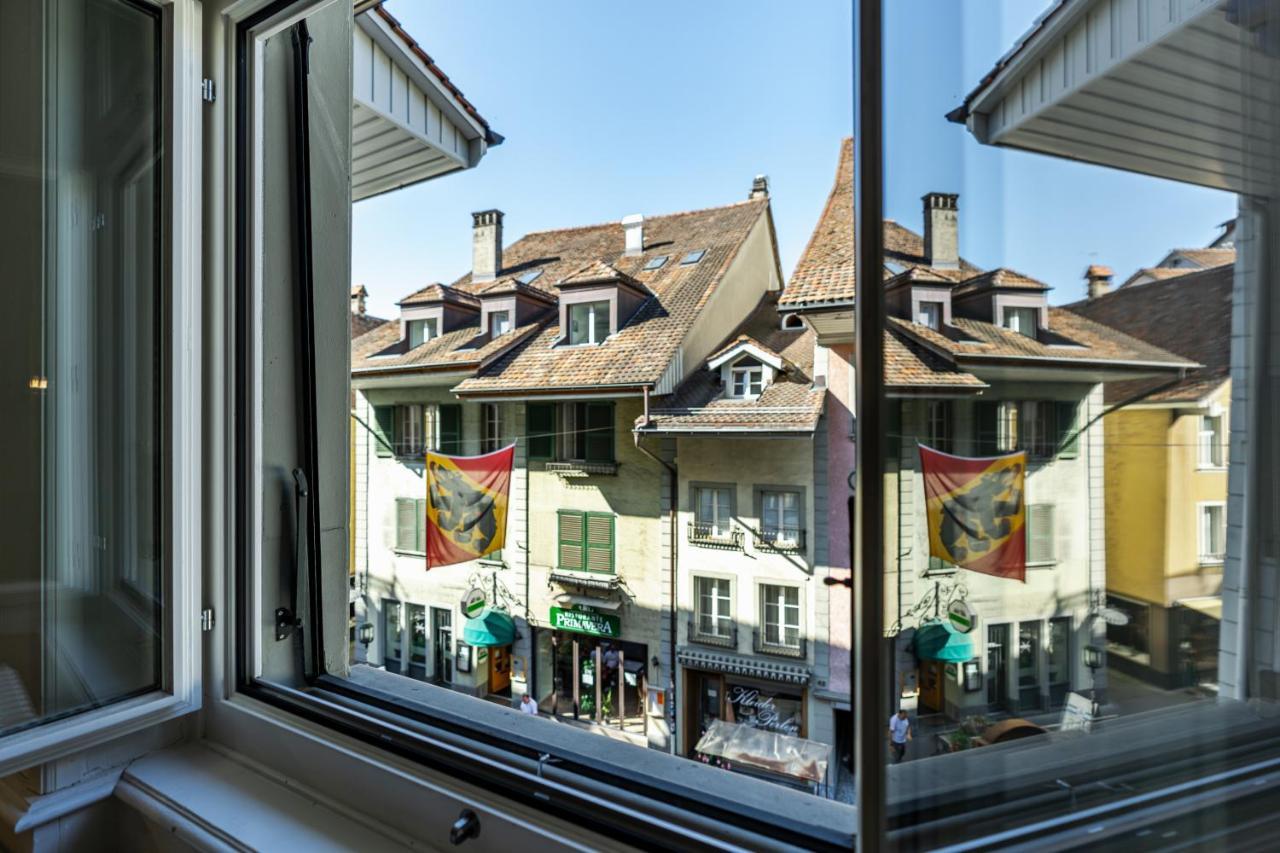 Historische Wohnung Im Herzen Der Thuner Altstadt Zewnętrze zdjęcie