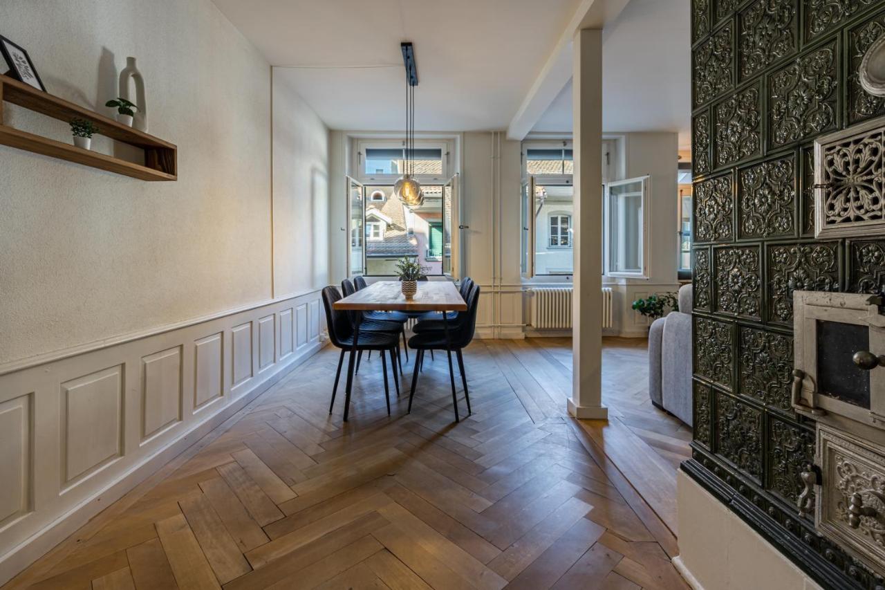 Historische Wohnung Im Herzen Der Thuner Altstadt Zewnętrze zdjęcie