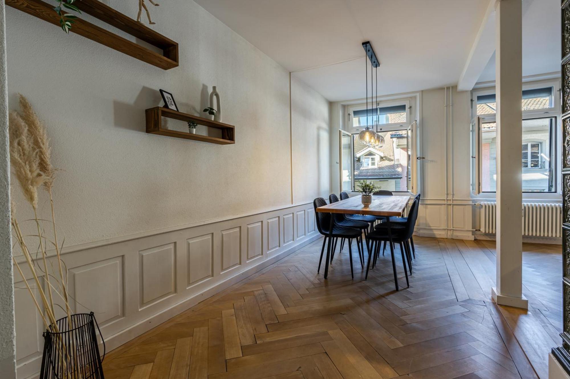 Historische Wohnung Im Herzen Der Thuner Altstadt Zewnętrze zdjęcie