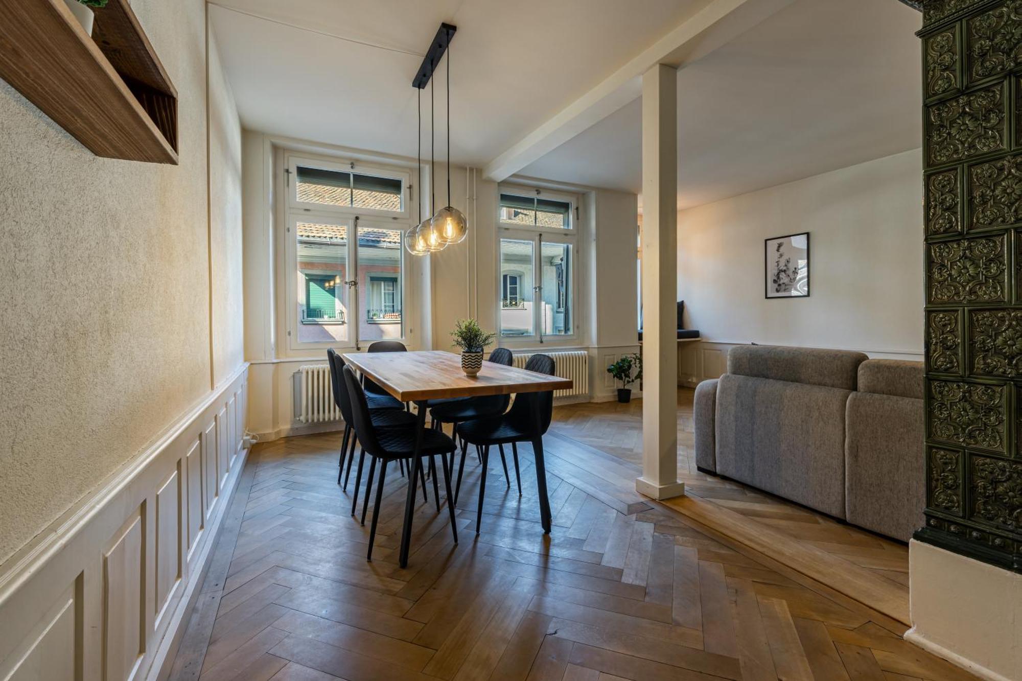 Historische Wohnung Im Herzen Der Thuner Altstadt Zewnętrze zdjęcie