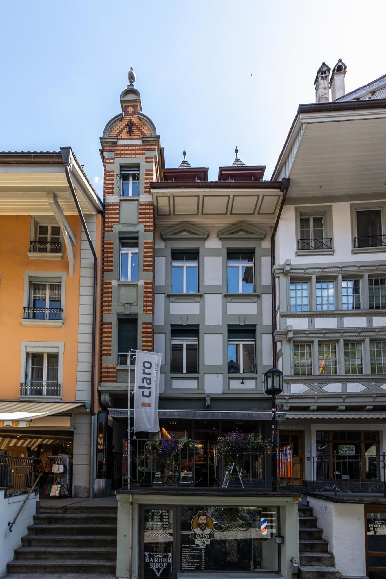 Historische Wohnung Im Herzen Der Thuner Altstadt Zewnętrze zdjęcie